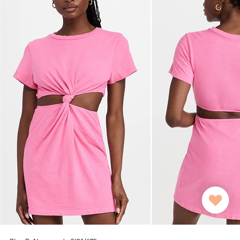 LNA Devan Tshirt Dress XS